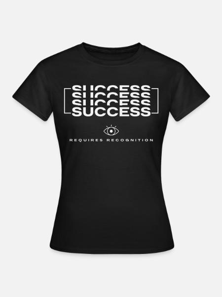 Projecteur signature - Succès - T-shirt Femme - noir