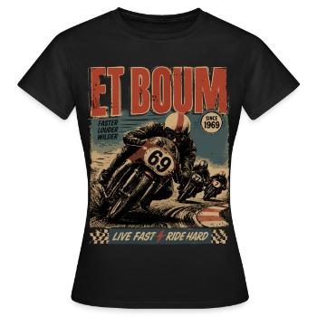 UND ZACK - Frauen T-Shirt - Schwarz - Vorne - AI Model Female 172 dark (172cm)