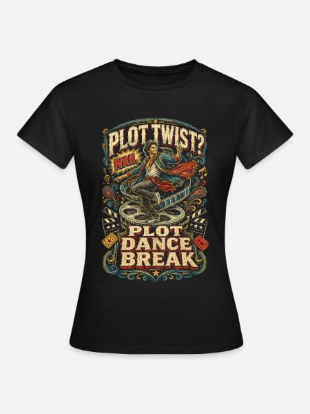 Bollywood Plot Dance Break - Frauen T-Shirt - Schwarz
