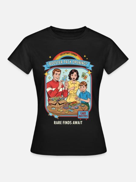 Booster Pack-Öffnung Sammlerecke Seltene Funde - Frauen T-Shirt - Schwarz