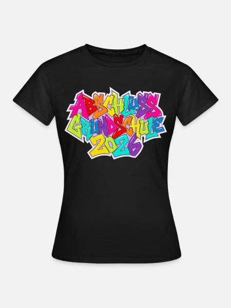 Grundschule Abschluss 2026 - Frauen T-Shirt - Schwarz