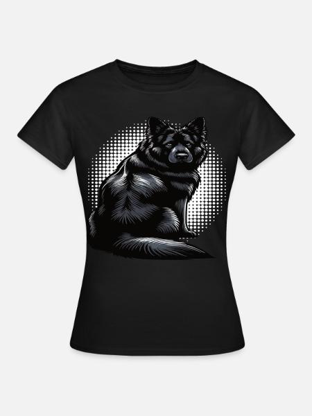 Schwarzer Schäferhund Schäferhundbesitzer - Frauen T-Shirt - Schwarz