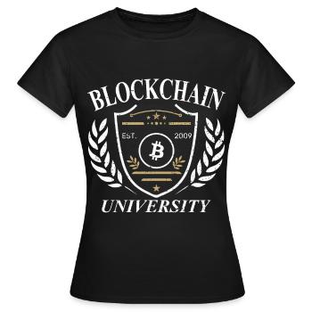Bitcoin - 21 millions - Cryptomonnaie - T-shirt Femme - noir - Devant - AI Model Female 172 dark (172cm)