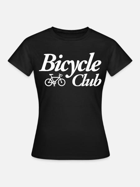 Bicycle Club - Frauen T-Shirt - Schwarz