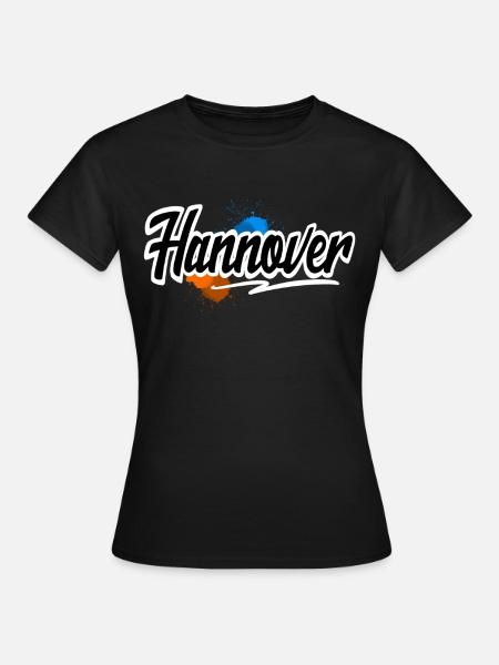 Hannover - Frauen T-Shirt - Schwarz