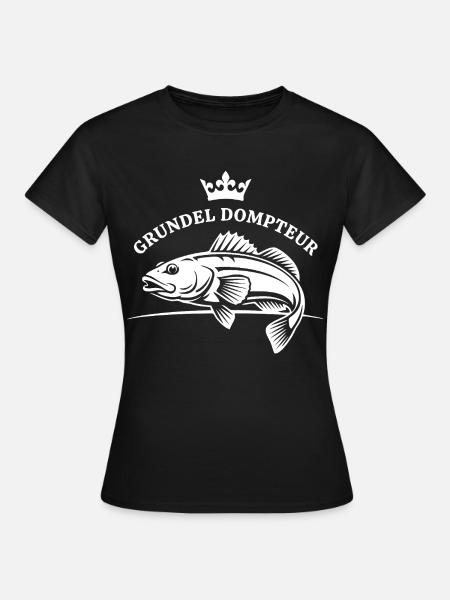 Grundel Dompteur - Frauen T-Shirt - Schwarz