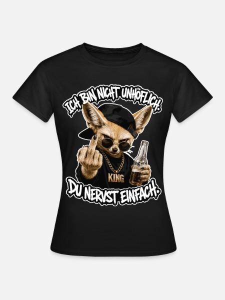 Du nervst einfach - Frauen T-Shirt - Schwarz