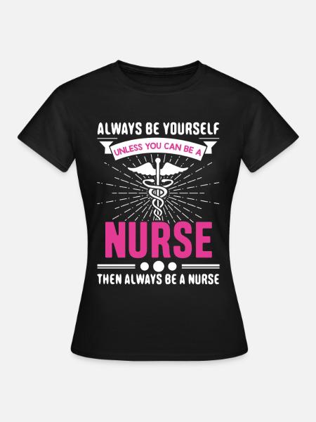 Krankenschwester - Frauen T-Shirt - Schwarz