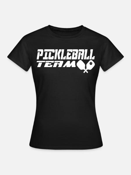 Pickleball - Frauen T-Shirt - Schwarz