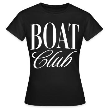 Boat Club - Women's T-Shirt - black - Front - AI Model Female 172 dark (172cm)