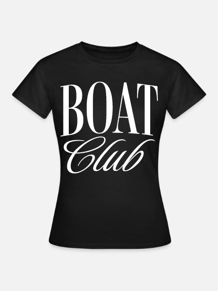 Boat Club - Frauen T-Shirt - Schwarz
