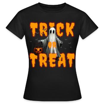 BONBONS OU SORT - T-shirt Femme - noir - Devant - AI Model Female 172 dark (172cm)