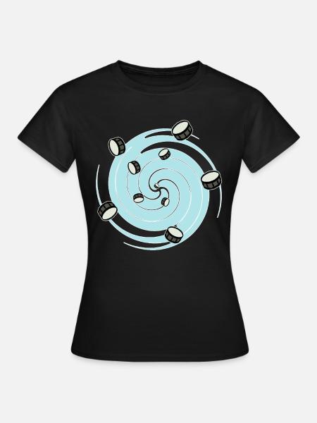 Trommelwirbel zweideutig Witz - Frauen T-Shirt - Schwarz