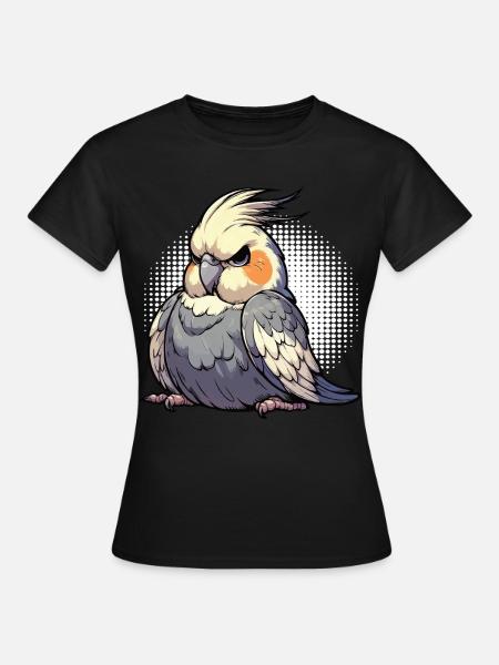 Nymphensittich Nymphensittiche Nymphensittichvogel - Frauen T-Shirt - Schwarz