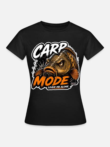 Karpfenfischen Karpfenmodus - Frauen T-Shirt - Schwarz