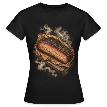 BBQ Wettkampf - Frauen T-Shirt - Schwarz - Vorne - AI Model Female 172 dark (172cm)