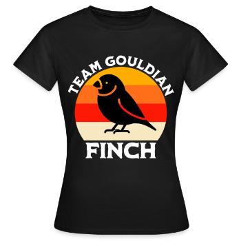 Équipe Gouldamadine - T-shirt Femme - noir - Devant - AI Model Female 172 dark (172cm)