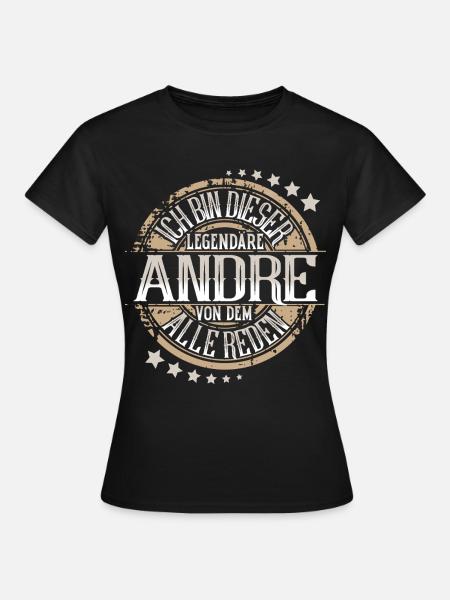 Andre - Frauen T-Shirt - Schwarz