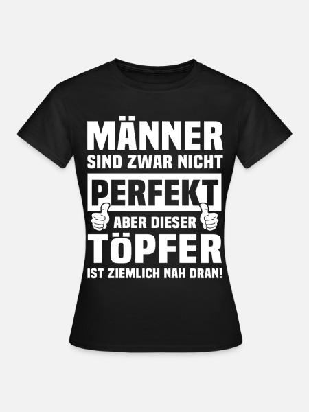 Töpfer - Frauen T-Shirt - Schwarz