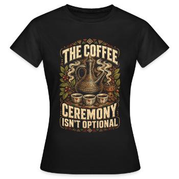 Éthiopie Éthiopiens - T-shirt Femme - noir - Devant - AI Model Female 172 dark (172cm)