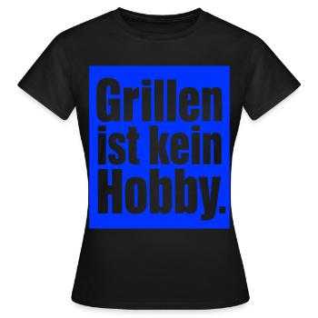 Grillmeister Spruch Geschenk für Männer & Väter - Frauen T-Shirt - Schwarz - Vorne - AI Model Female 172 dark (172cm)