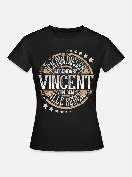 Vincent - Frauen T-Shirt - Schwarz