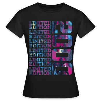 COOL 26 JAHRE LIMITED EDITION 2000 26. GEBURTSTAG - Frauen T-Shirt - Schwarz - Vorne - AI Model Female 172 dark (172cm)