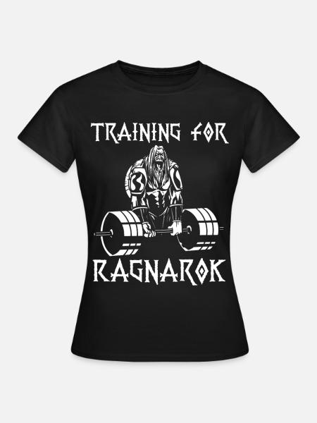 Training für Ragnarök - Frauen T-Shirt - Schwarz