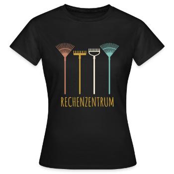 Gärtner Hobbygärtner Rechenzentrum - Frauen T-Shirt - Schwarz - Vorne - AI Model Female 172 dark (172cm)
