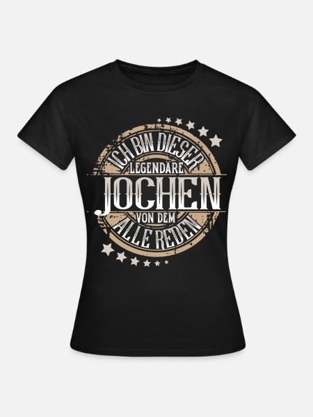 Jochen - Frauen T-Shirt - Schwarz