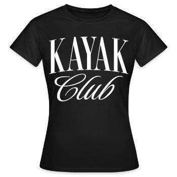 Kayak Club - T-shirt Femme - noir - Devant - AI Model Female 172 dark (172cm)