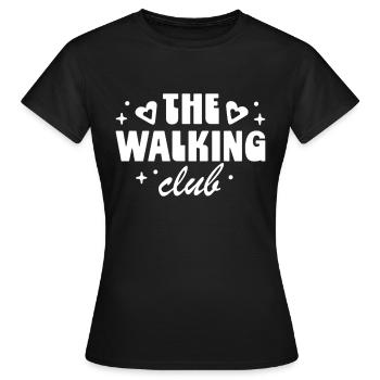 Gehclub für Mädchen - Frauen T-Shirt - Schwarz - Vorne - AI Model Female 172 dark (172cm)
