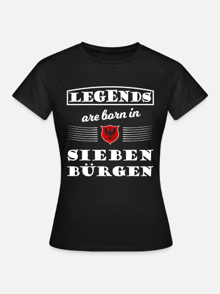 Legenden aus Siebenbuergen - Frauen T-Shirt - Schwarz
