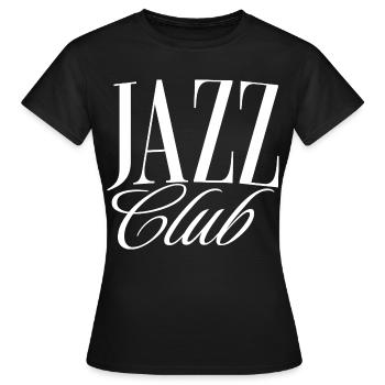 Jazz Club - T-shirt Femme - noir - Devant - AI Model Female 172 dark (172cm)