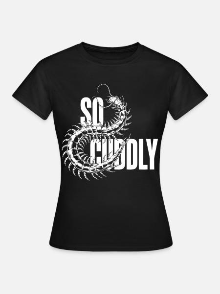 Ich liebe Skolopender - Frauen T-Shirt - Schwarz