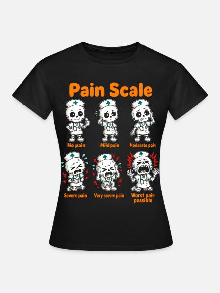 Krankenschwester Krankenpfleger Halloween - Frauen T-Shirt - Schwarz