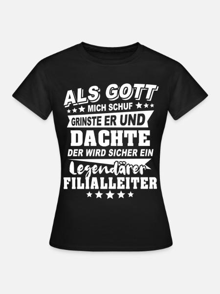 Filialleiter - Frauen T-Shirt - Schwarz