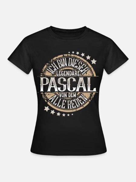 Pascal - Frauen T-Shirt - Schwarz