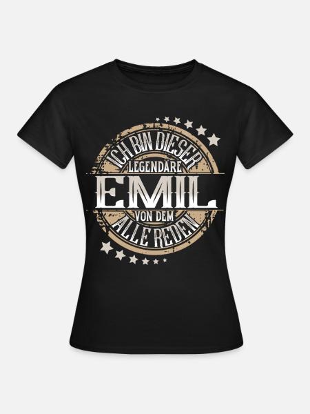 Emil - Frauen T-Shirt - Schwarz