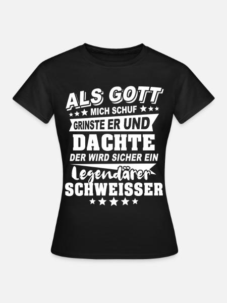 Schweisser - Frauen T-Shirt - Schwarz