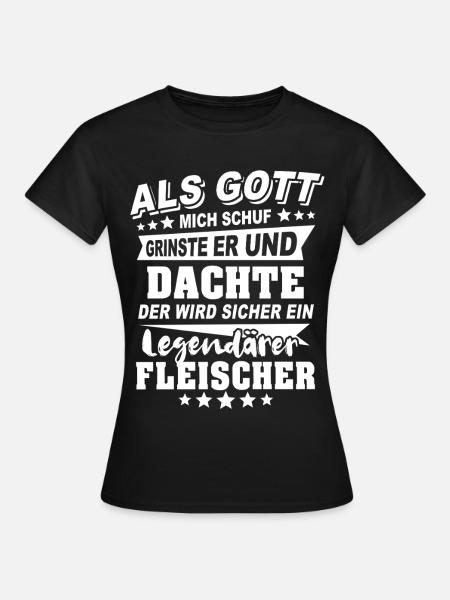 Fleischer - Frauen T-Shirt - Schwarz