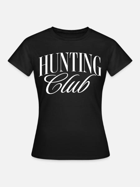 Hunting Club - Frauen T-Shirt - Schwarz