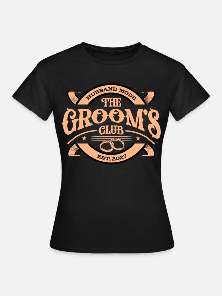 The Grooms Club 2027 - Frauen T-Shirt - Schwarz