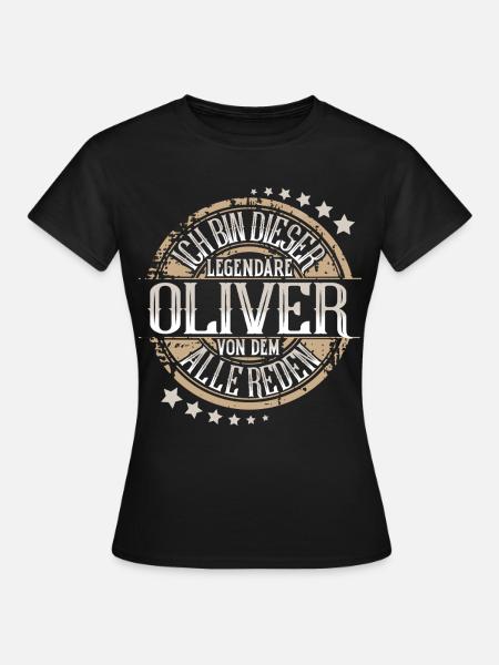 Oliver - Frauen T-Shirt - Schwarz