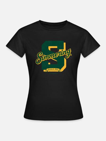 Wien Simmering (11. Bezirk) - Frauen T-Shirt - Schwarz