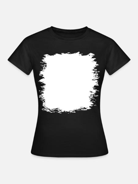 Grunge Textur Hintergrund (Used Look) - Frauen T-Shirt - Schwarz