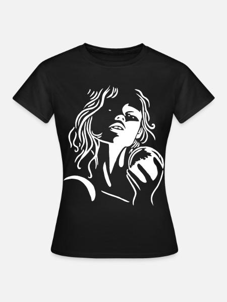 Ein bisschen Licht - Frauen T-Shirt - Schwarz