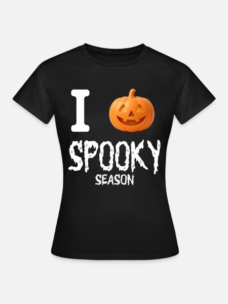 Ich Halloween-Kürbis - Frauen T-Shirt - Schwarz