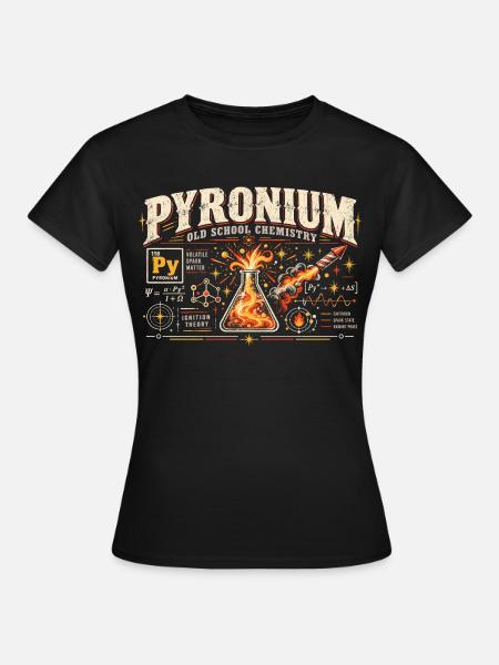 Old School Chemistry  - Frauen T-Shirt - Schwarz