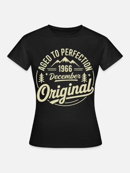 Dezember 1966 - Frauen T-Shirt - Schwarz